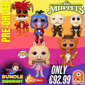 FUNKO POP! Super Discount Bundle of 5 MUPPETS Pre-Order