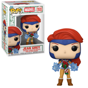 FUNKO POP! Jean Grey with Present 1533 Marvel x-men Holiday