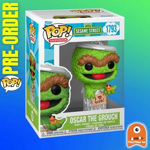 Funko POP! SESAME STREET 1793 Oscar the Grouch Pre-Order