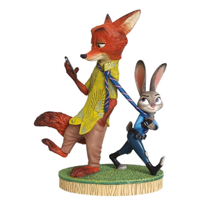 Disney Showcase Collection - Zootopia Nick and Judy Figurine 6013851