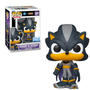 Funko POP! JLA & SONIC 591 Shadow As Batman Exclusive