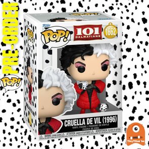 Funko POP! 101 DALMATIANS 1662 Cruella De Vil (1996) Pre-Order
