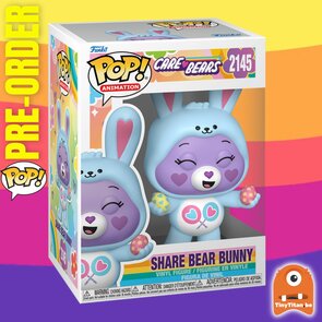 Funko POP! CARE BEARS SPRG 2145 Share Bear Bunny Pre-Order