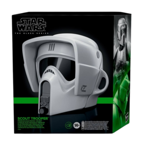 Star Wars 6 - Biker Scout Black Series Helmet 1:1 Life-Size Prop Replica Premium Electronic Helmet 