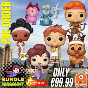 FUNKO POP! Super Discount Bundle of 6 HERCULES Pre-Order