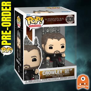 Funko POP! SUPERNATURAL Premium 1839 Crowley King of Hell Pre-Order