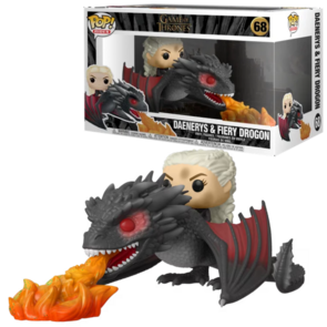 FUNKO POP! RIDES Game of Thrones Daenerys with Fiery Drogon 68