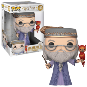 FUNKO POP! Harry Potter Dumbledore w/ Fawkes 10 INCH 110