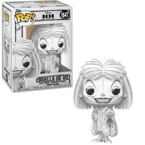 Funko POP! Disney Cruella De Vil (Sketched Deco) 1647 
