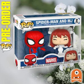 Funko POP! SUPERHERO COUPLES 2 Pack Spider-Man & MJ Pre-Order