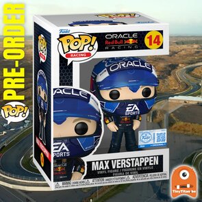 Funko POP! RACING 14 Max Verstappen with USA Helmet EXCLUSIVE Pre-Order