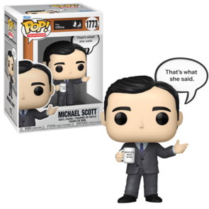FUNKO POP! Michael Scott (That's what she said) 1773 The Office