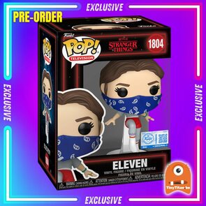 Funko POP!  Stranger Things 1804 Eleven with Bandana (Floating) EXCLUSIVE Pre-Order