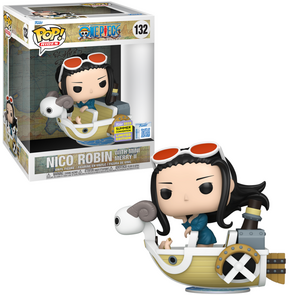 Funko POP! Rides Deluxe Nico Robin with Mini Merry II 132 One Piece SDCC EXCLUSIVE