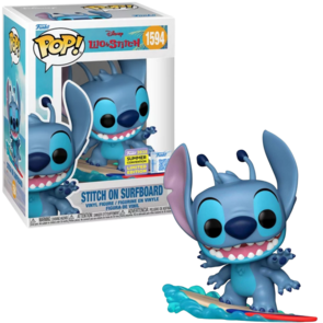Funko POP! Lilo & Stitch 1594 Stitch on Surfboard SDCC EXCLUSIVE