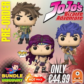 FUNKO POP! Super Discount Bundle of 3 JOJO Pre-Order