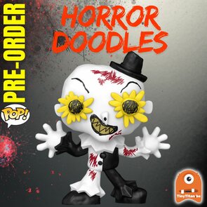 Funko POP! TERRIFIER XXXX Art the Clown (Doodles) Pre-Order