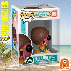 Funko POP! MOANA 1768 Hei Hei with coconut Pre-Order