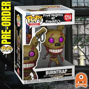 Funko POP! FIVE NIGHTS AT FREDDY'S 1214 Burntrap Pre-Order