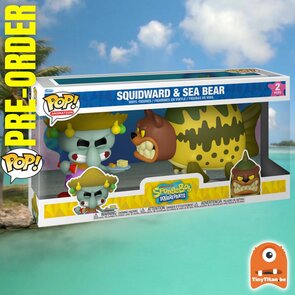 Funko POP! SPONGEBOB 2- Pack Squidward & Sea Bear Pre-Order
