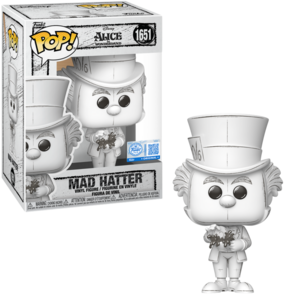 Funko POP! Alice in Wonderland 1651 Sketched- Mad Hatter EXCLUSIVE