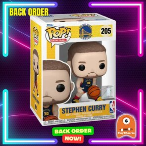 Funko POP! WARRIORS NBA 205 Stephen Curry (City Edition 24) Back Order