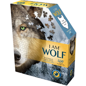 I Am Wolf 550 puzzel (poster size)