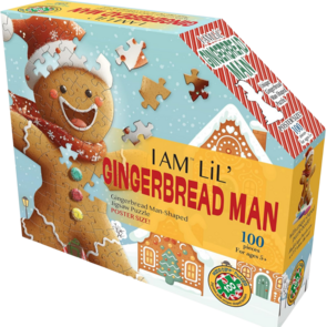 I Am Lil' Gingerbread Man 100 Puzzle (poster size)