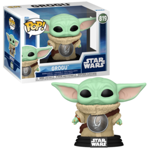 Funko POP! MANDALORIAN & GROGU 819 Grogu with Mudhorn Chest Armor