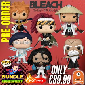FUNKO POP! Super Discount Bundle of 6 BLEACH TYBW Pre-Order