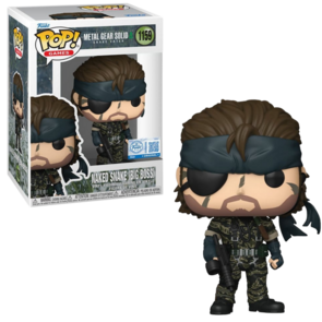 FUNKO POP! Naked Snake BIG BOSS 1159  Metal Gear Solid 3 Exclusive