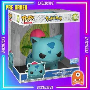 Funko POP! Jumbo Ivysaur 10 INCH 1186 POKEMON Exclusive Pre-Order