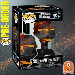 Funko POP! STAR WARS  859 Clone Soldier (Coruscant) Pre-Order