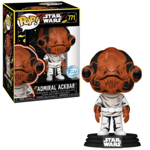 Funko POP! Retro Admiral Ackbar 771 Star Wars Exclusive