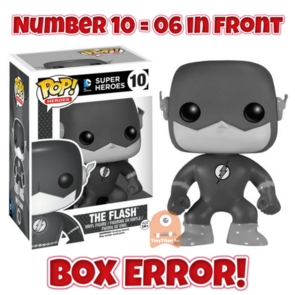 Heroes The Flash - Black & White #10/06 DC Comics - Box Error