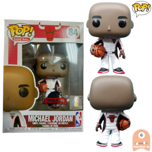 POP! Sports Michael Jordan White Warm-Ups - Chicago Bulls #84 NBA Exclusive