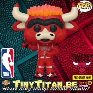 Funko POP Benny The Bull - Chicago Bulls NBA Mascot Pre-order