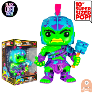 POP! Marvel Black Light Hulk 10 INCH 907 Thor Ragnarok Exclusive 