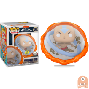 POP! Animation Aang Avatar State Super 6 INCH GITD #1000 Avatar The Last Airbender Exclusive