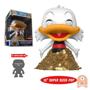 scrooge mcduck funko pop 10 inch